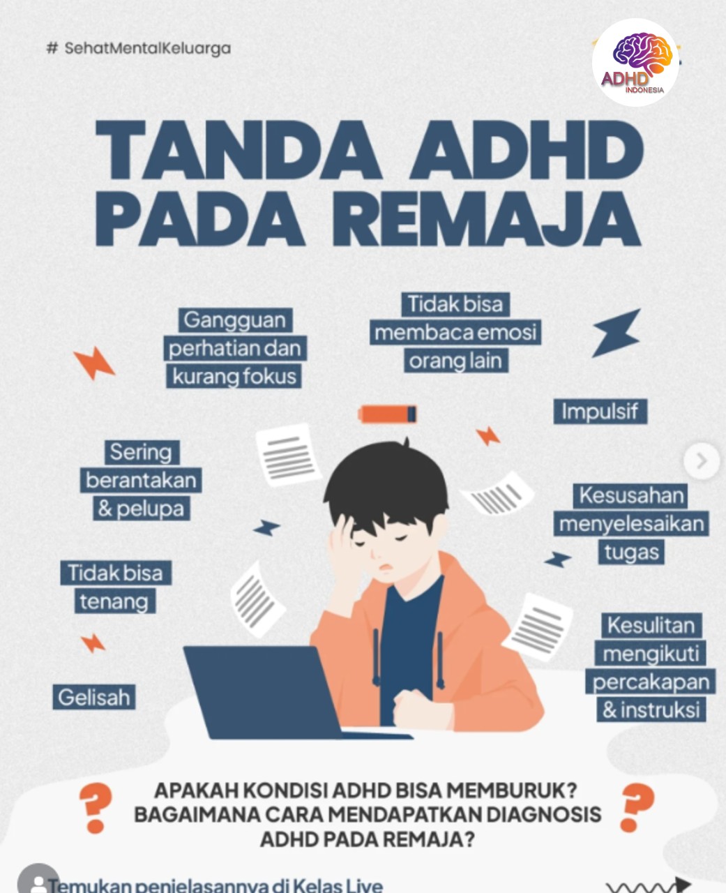 Screening ADHD Non-Diagnostik: Edukasi Awal bagi Orang Tua di Kabupaten Teluk Bintuni